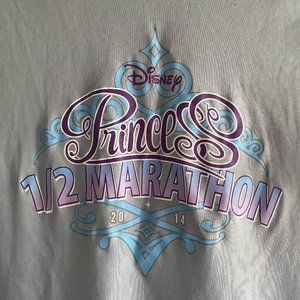 2014 Disney Princess Half Marathon tech tee
